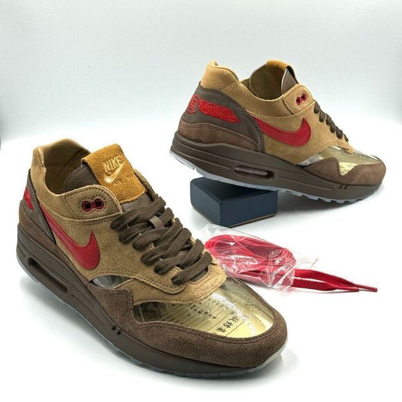 Nike CLOT x Air Max 1 'Kiss Of Death CHA' - Picture 12 of 12